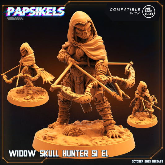 Widow Skull Hunter Si El - Predator Fan Art (sculpted by Papsikels)