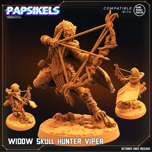 Widow Skull Hunter Viper - Predator Fan Art (sculpted by Papsikels)