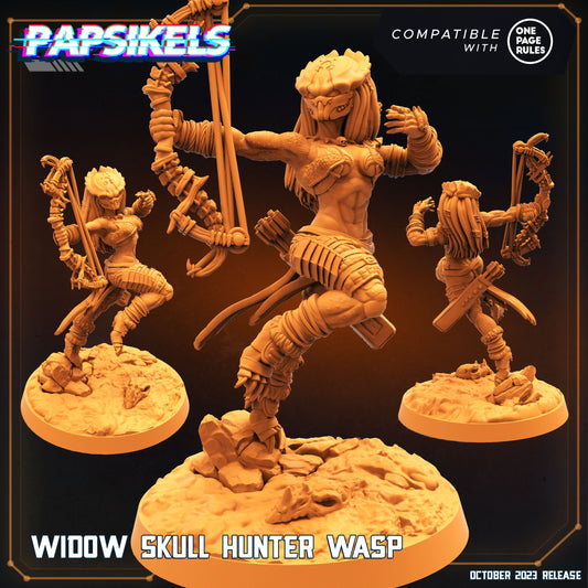 Widow Skull Hunter Wasp - Predator Fan Art (sculpted by Papsikels)