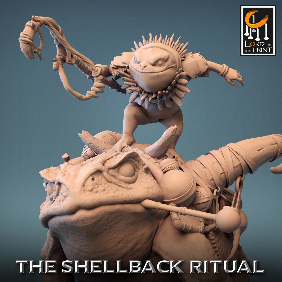 ShellBack Mount (Battle Ready) - (Sculpted by Lord of the Print)