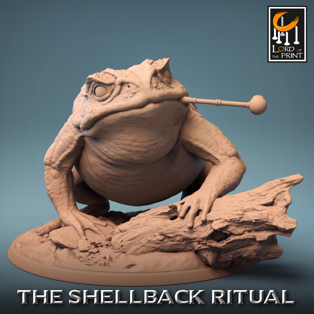 ShellBack Mount (Battle Ready) - (Sculpted by Lord of the Print)