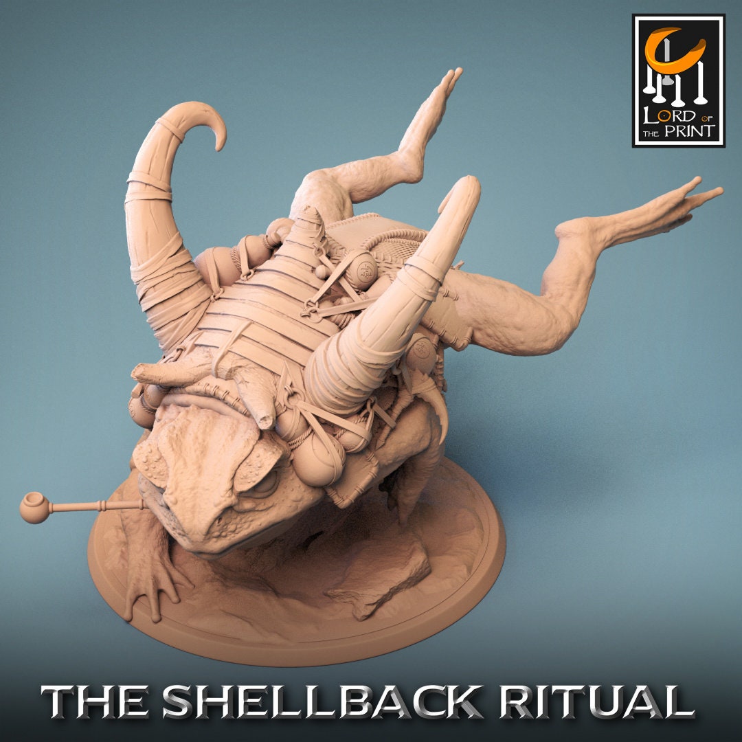 ShellBack Mount (Jump) - (Sculpted by Lord of the Print)