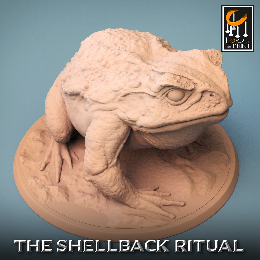 ShellBack Mount (Family) - (Sculpted by Lord of the Print)