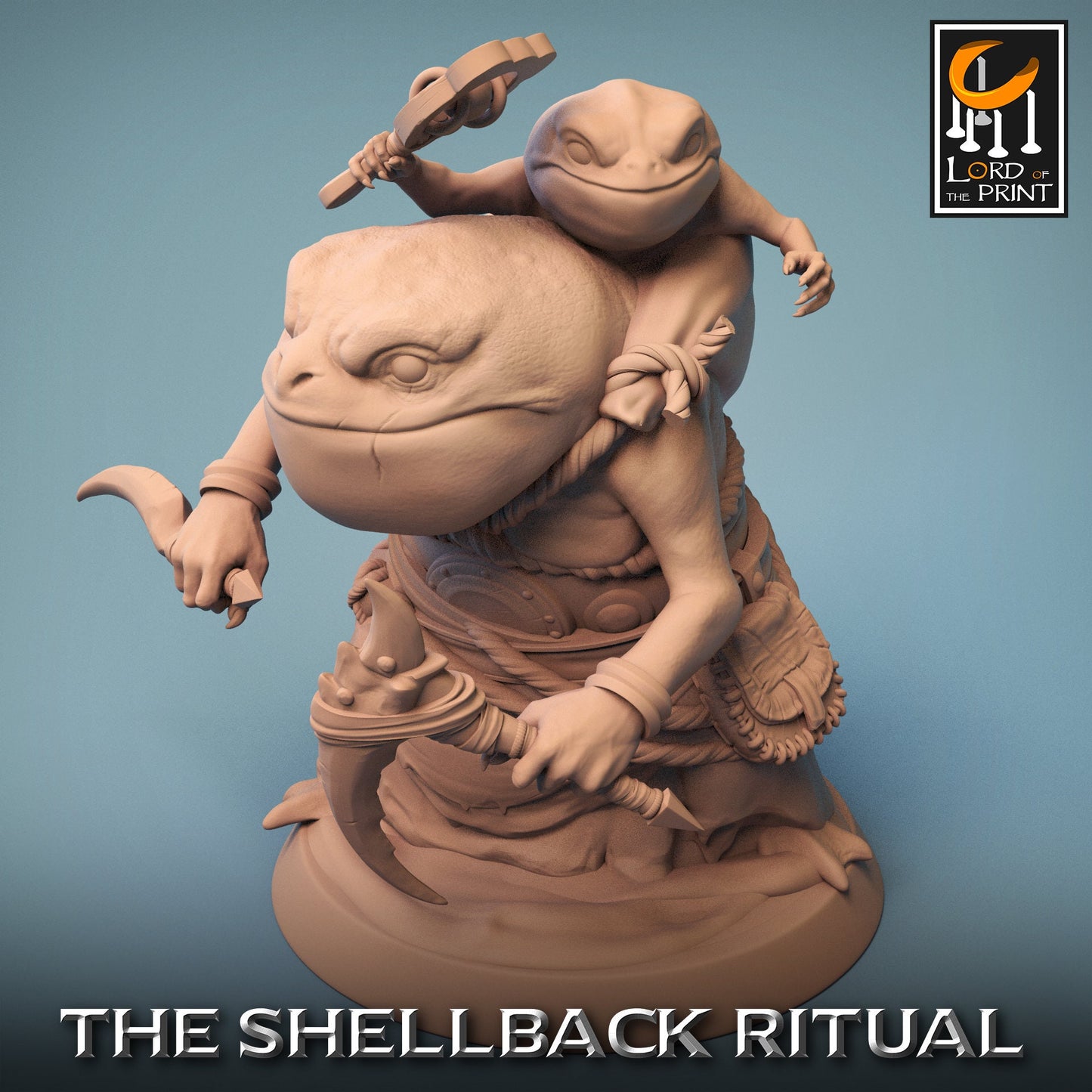 Croaker Charge - (Sculpted by Lord of the Print)