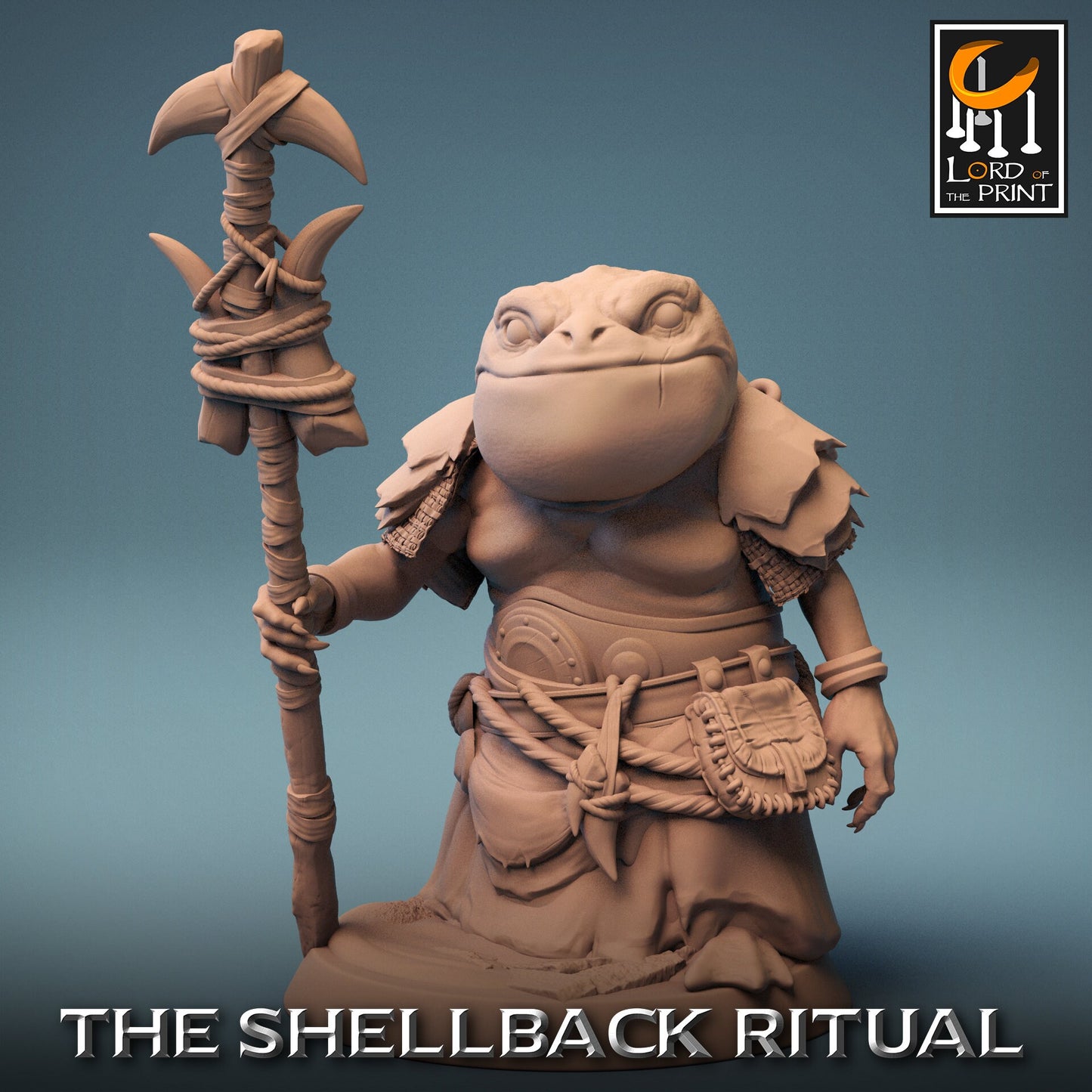 Croaker Standing - (Sculpted by Lord of the Print)