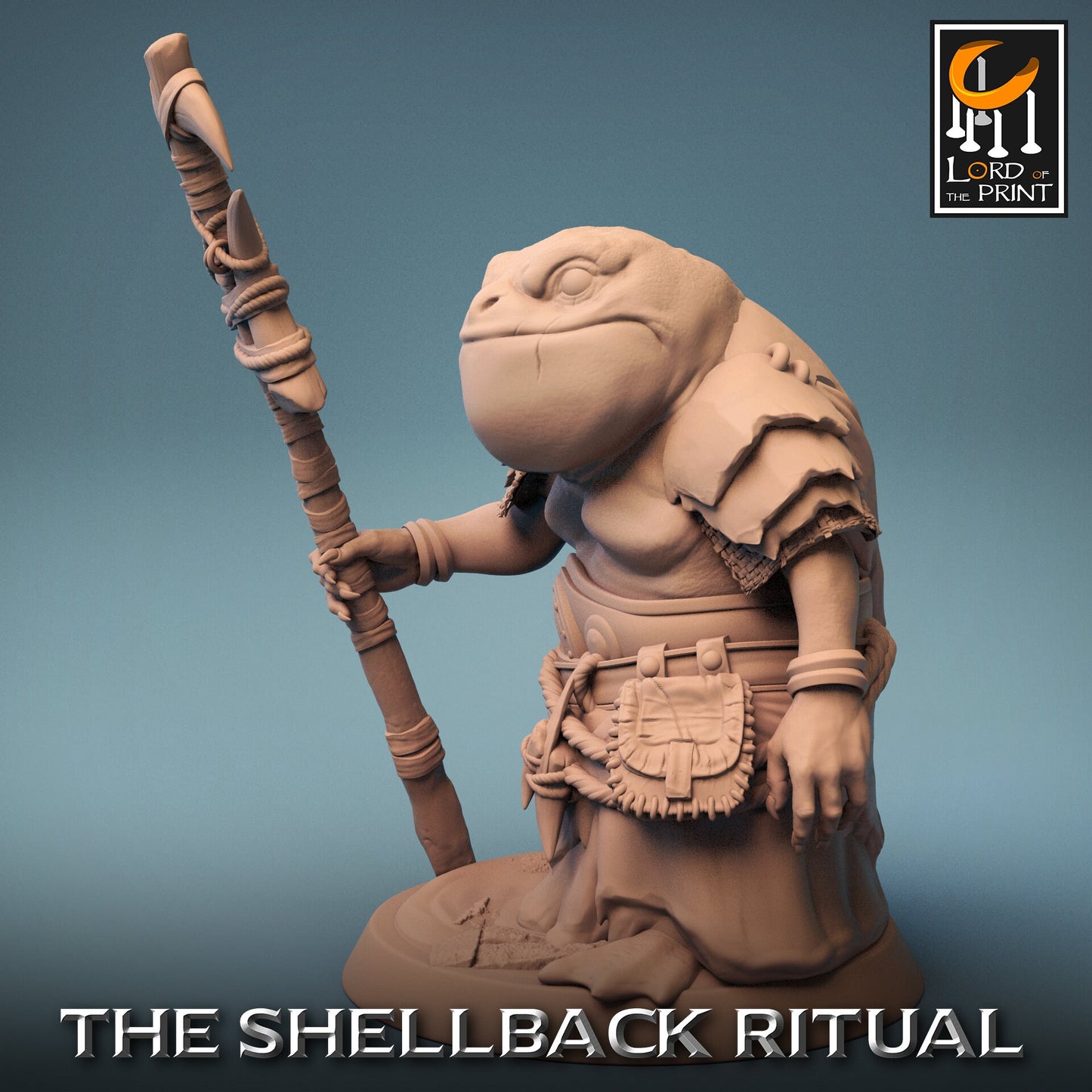 Croaker Standing - (Sculpted by Lord of the Print)