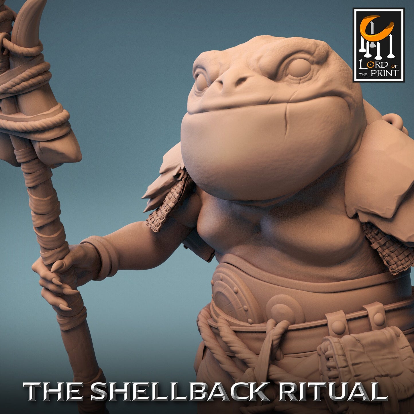 Croaker Standing - (Sculpted by Lord of the Print)