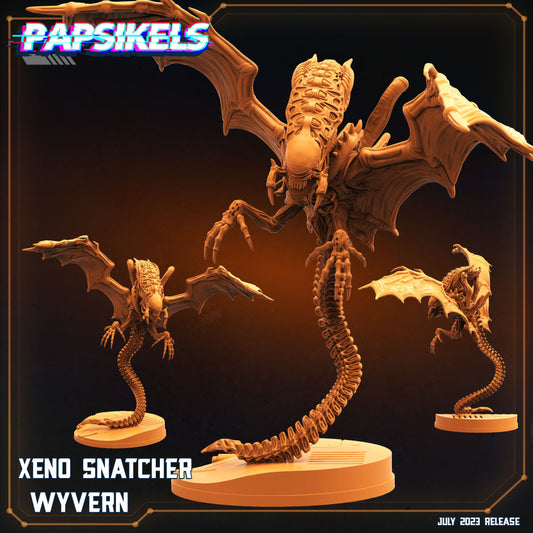 Xeno Snatcher Wyvern (sculpted by Papsikels)