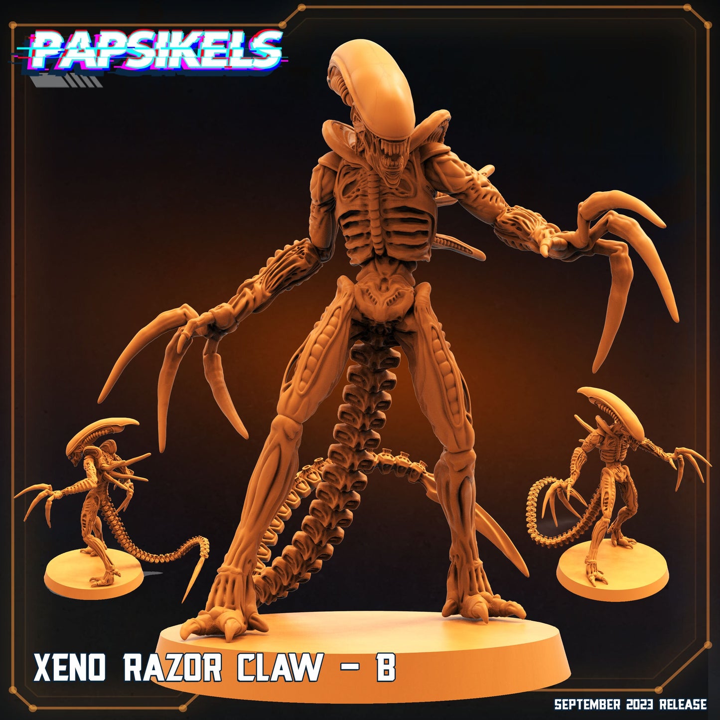 Xeno Razor Claw B - Alien Fan Art (sculpted by Papsikels)