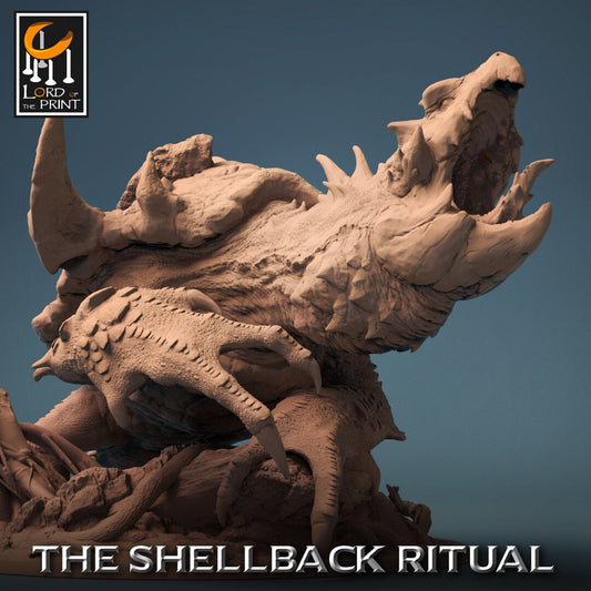 Shellback Dragon Turtle (Sculpted by Lord of the Print)