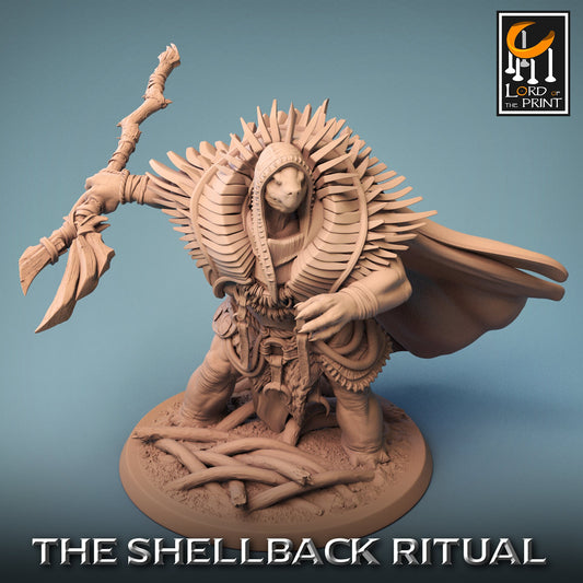 Shellback Shaman (Stance) - (Sculpted by Lord of the Print)