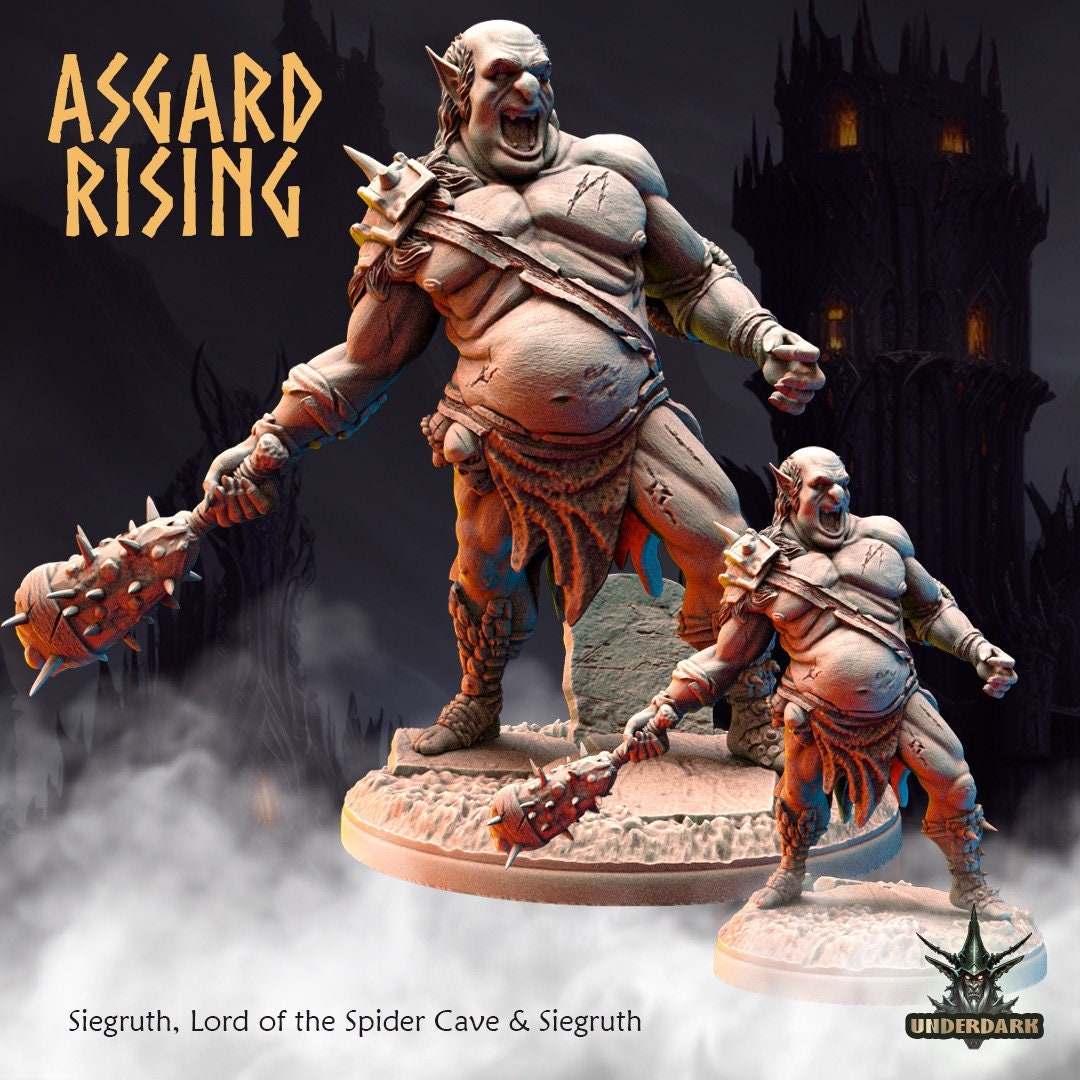 Siegruth, Lord of the Spider Cave by Asgard Rising (Troll / Giant)