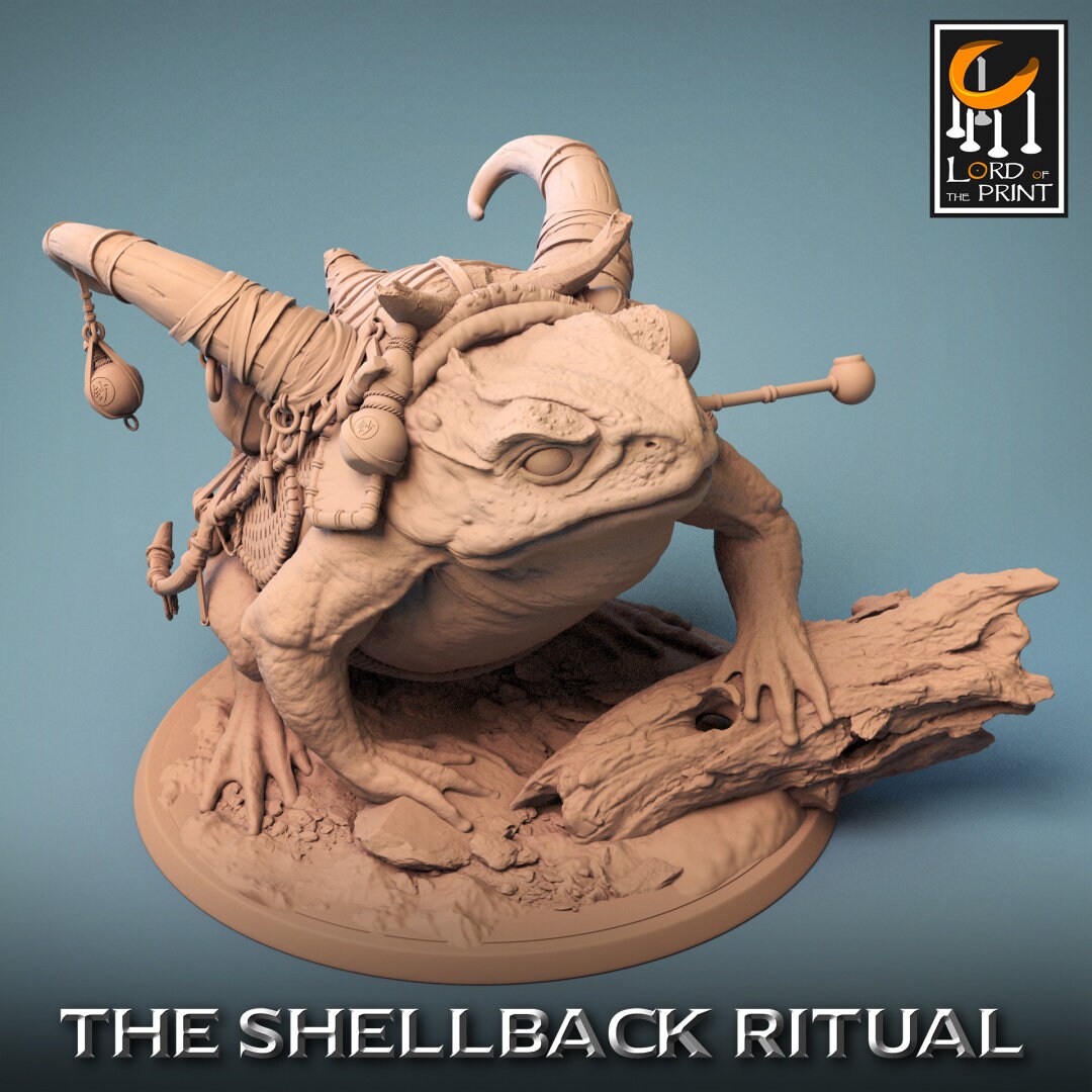 ShellBack Mount (Battle Ready) - (Sculpted by Lord of the Print)