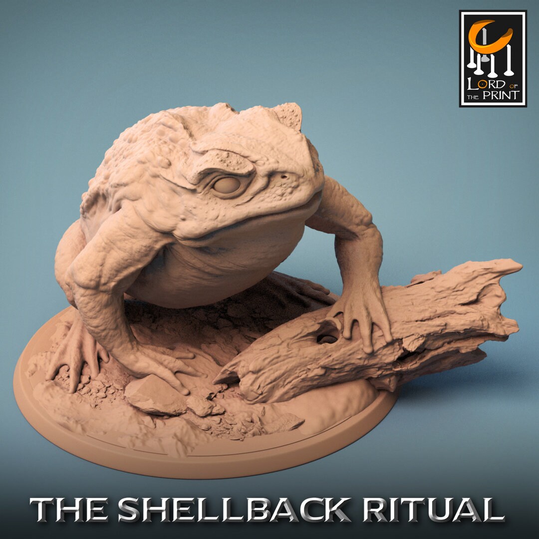 ShellBack Mount (Battle Ready) - (Sculpted by Lord of the Print)