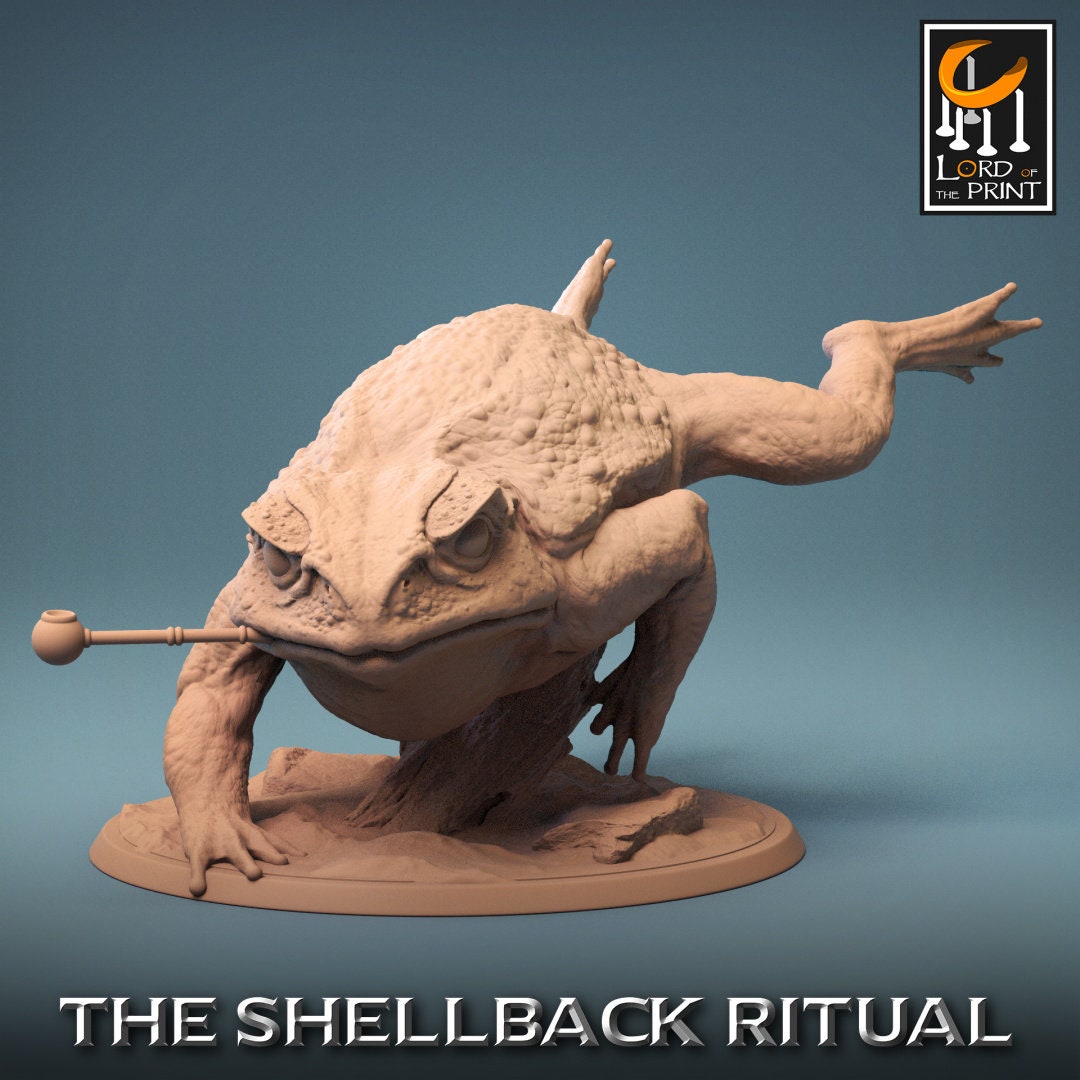 ShellBack Mount (Jump) - (Sculpted by Lord of the Print)