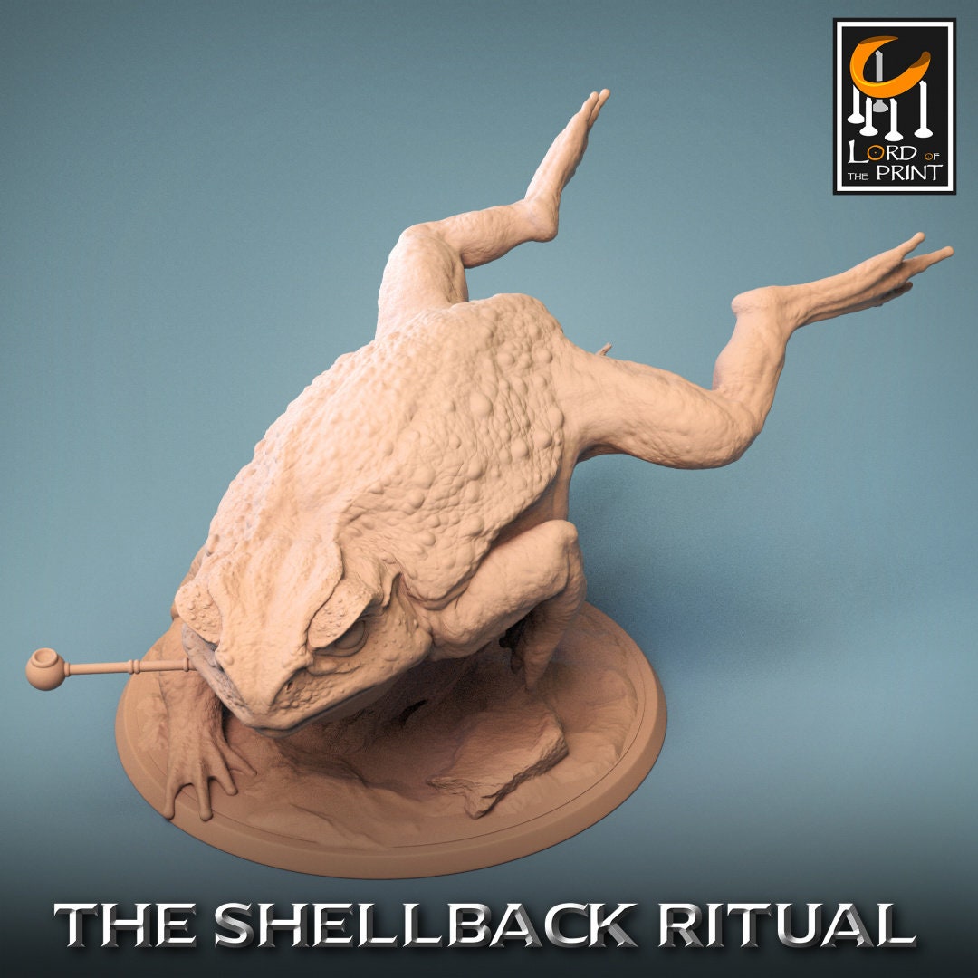 ShellBack Mount (Jump) - (Sculpted by Lord of the Print)