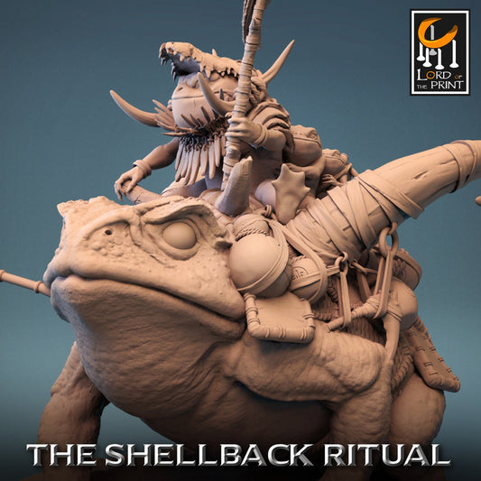 ShellBack Mount (Family) - (Sculpted by Lord of the Print)