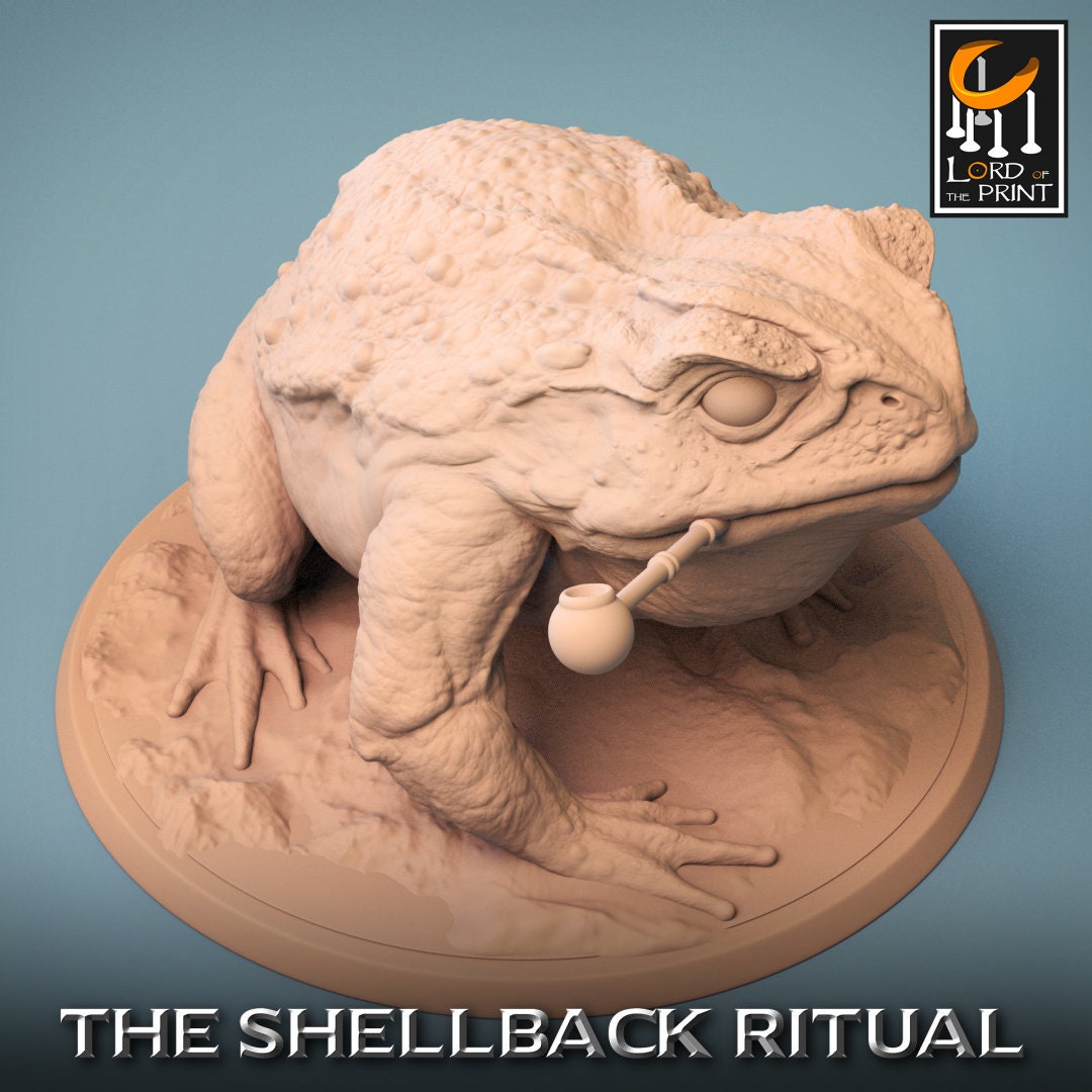 ShellBack Mount (Family) - (Sculpted by Lord of the Print)