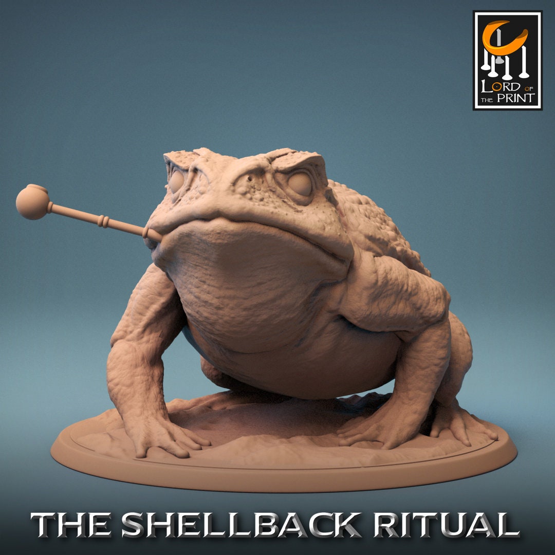 ShellBack Mount (Family) - (Sculpted by Lord of the Print)