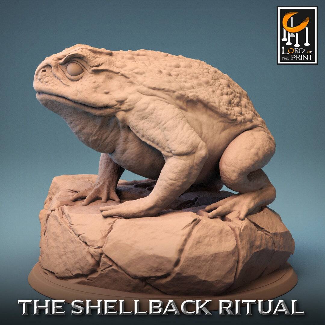 ShellBack Mount (Master) - (Sculpted by Lord of the Print)