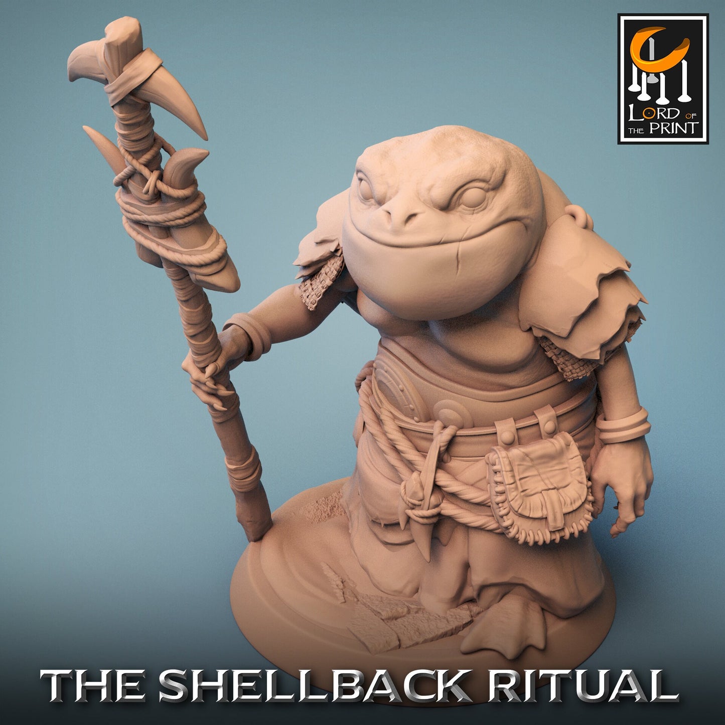 Croaker Standing - (Sculpted by Lord of the Print)