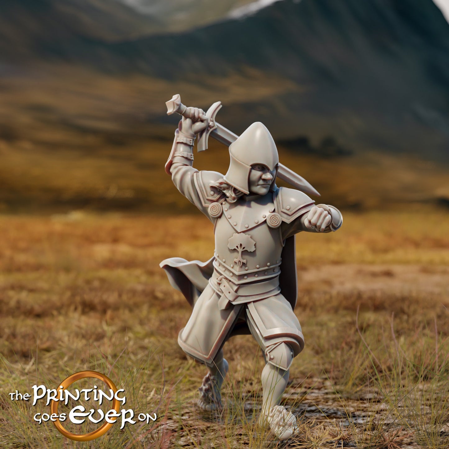 Perry - Knight of Gonthan (sculpted by Print Goes Ever On)