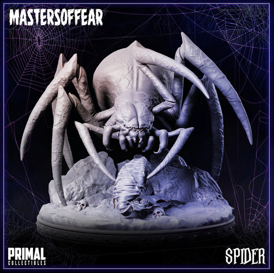 Giant Spider (32mm on 60mm base) - Sculpted by Primal Collectibles