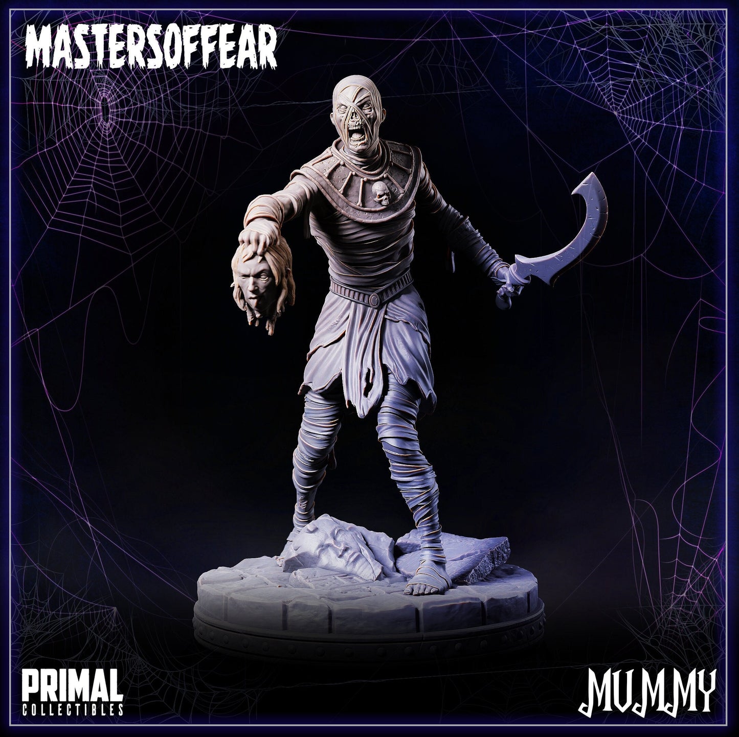 Mummy (32mm / 75mm) - Sculpted by Primal Collectibles