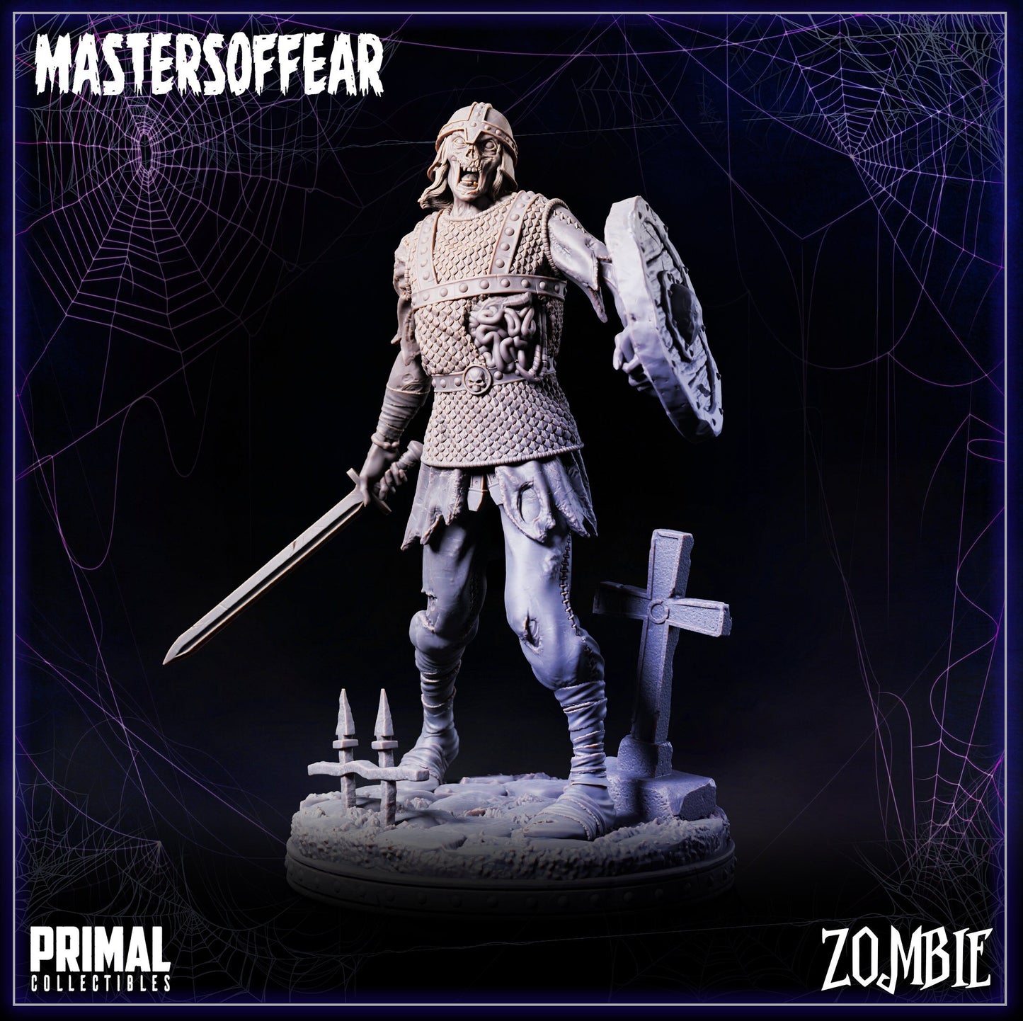 Zombie (32mm / 75mm) - Sculpted by Primal Collectibles