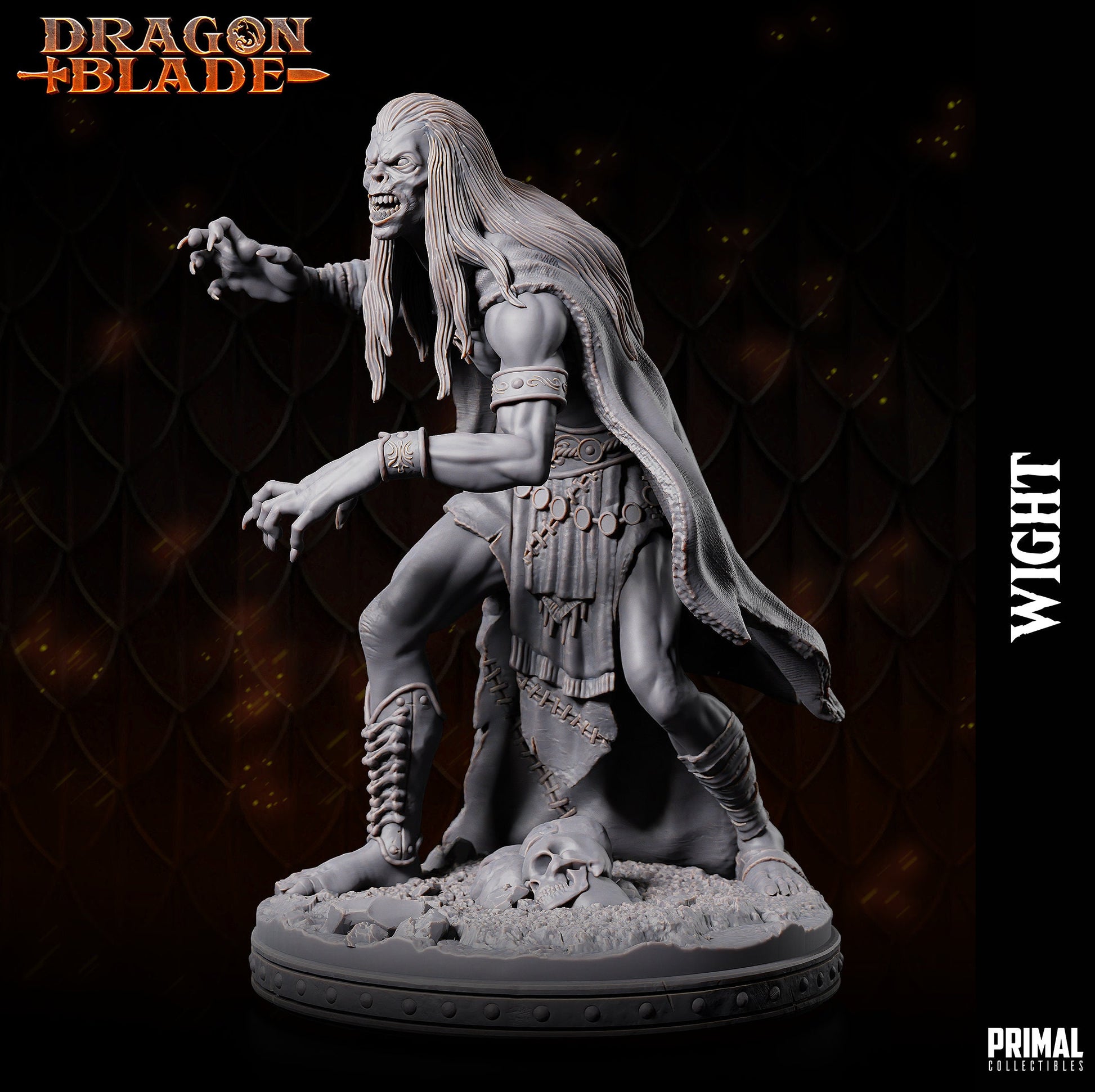 Wight 2 (32mm / 75mm) - Sculpted by Primal Collectibles