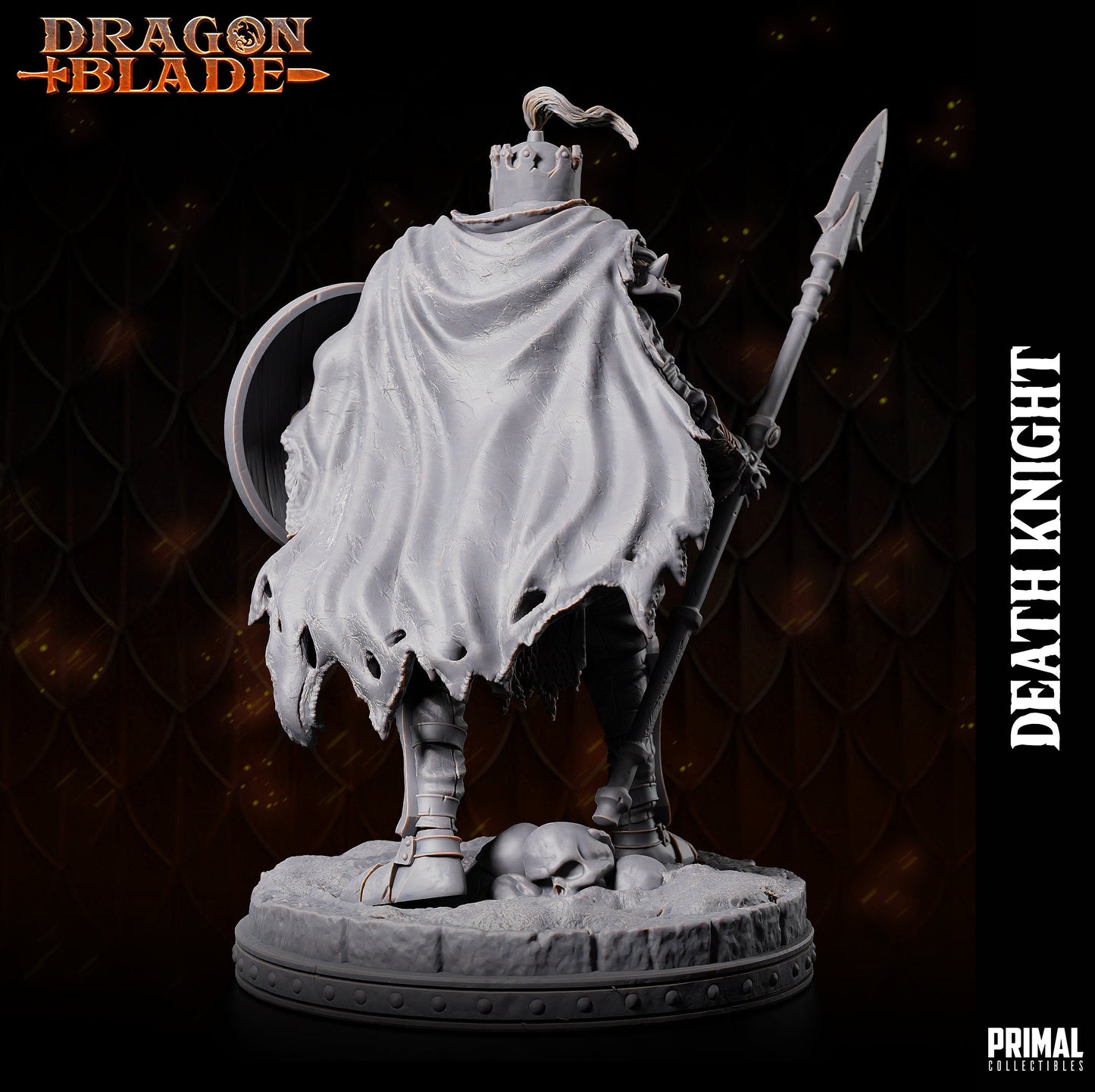 Death Knight 1 (32mm / 75mm) - Sculpted by Primal Collectibles