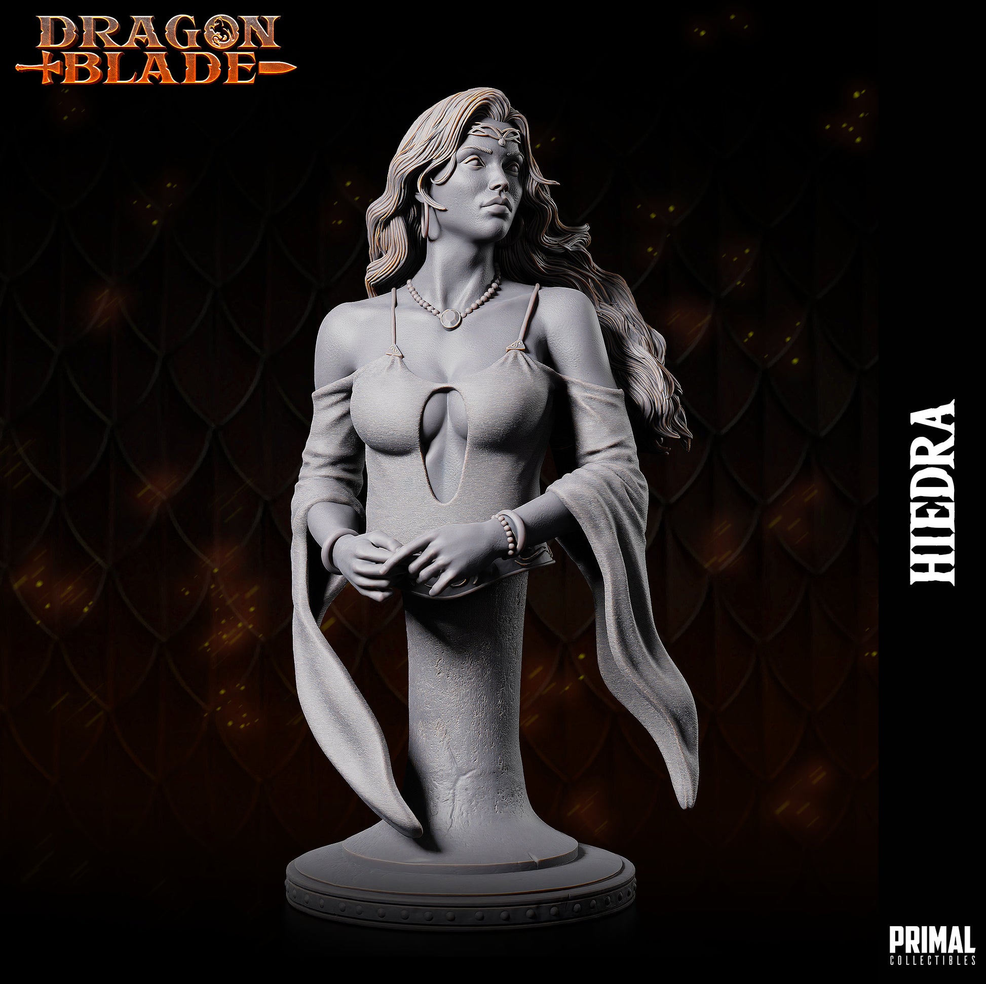 Hiedra - Mystic (32mm / 75mm / Bust) - Sculpted by Primal Collectibles