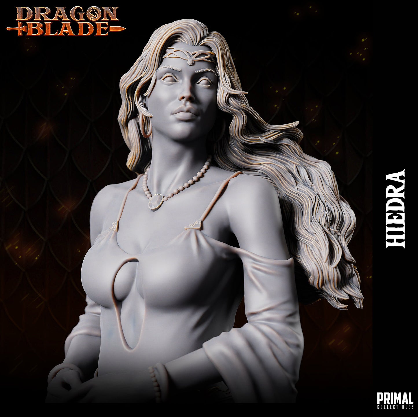 Hiedra - Mystic (32mm / 75mm / Bust) - Sculpted by Primal Collectibles