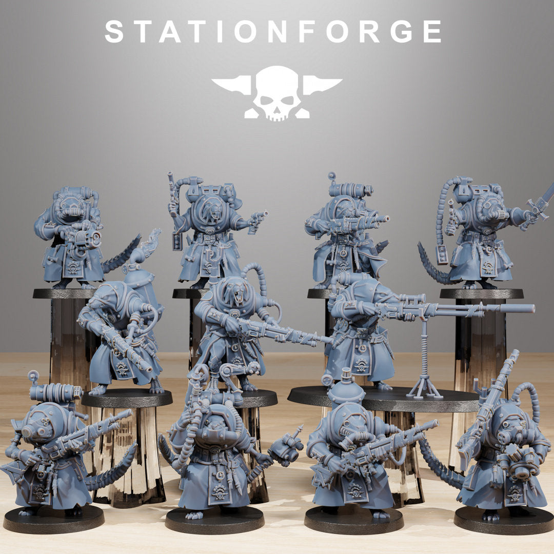 Raticus Grunts (10) (sculpted by Stationforge)