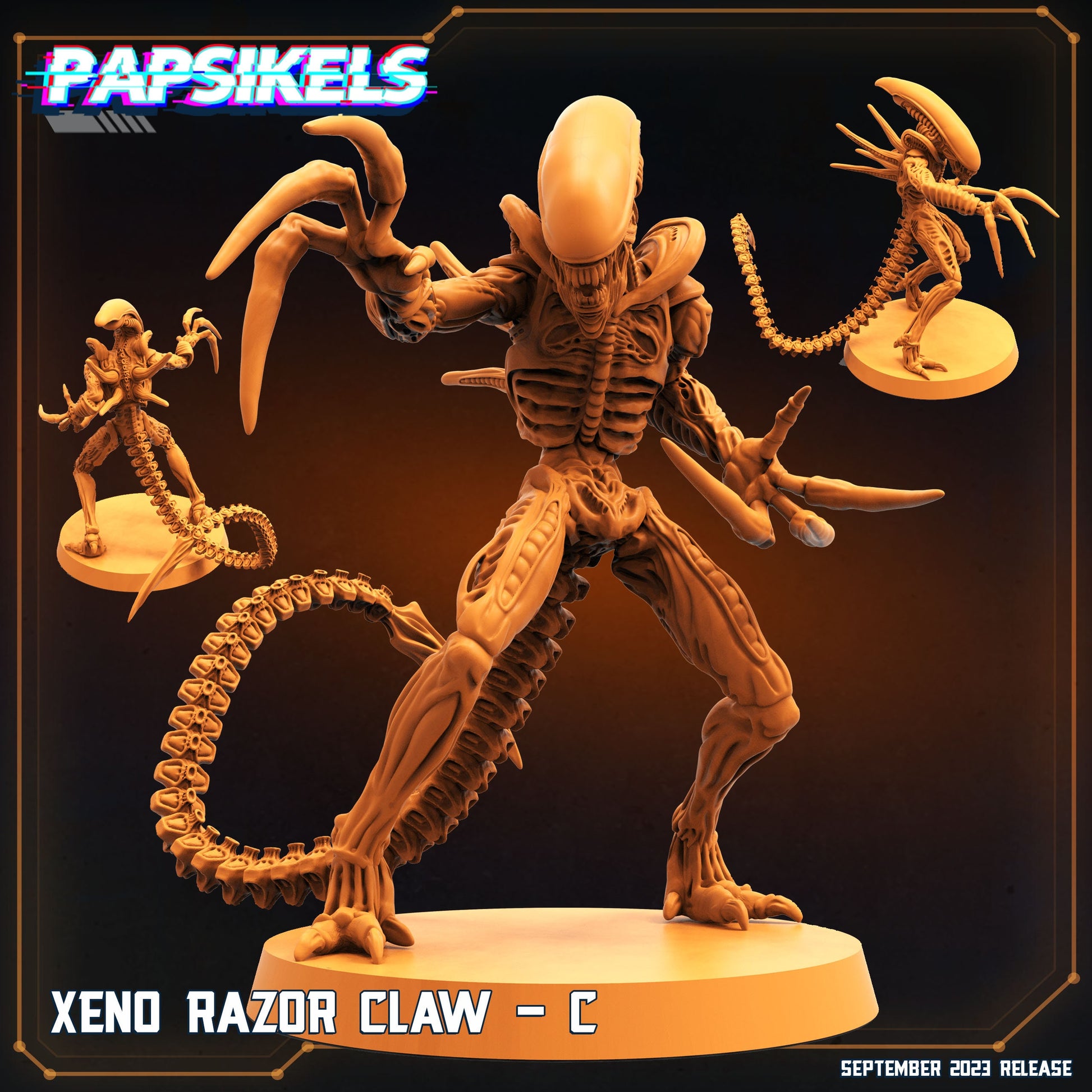 Xeno Razor Claw C - Alien Fan Art (sculpted by Papsikels)