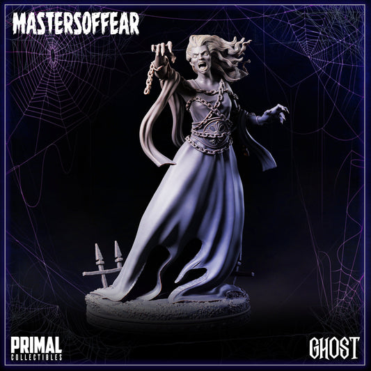 Ghost (32mm / 75mm) - Sculpted by Primal Collectibles