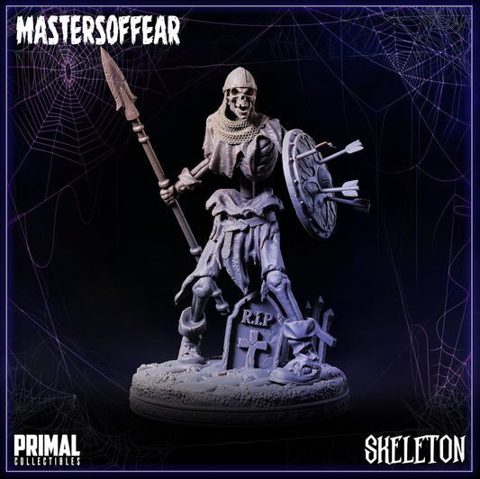 Skeleton (32mm / 75mm) - Sculpted by Primal Collectibles