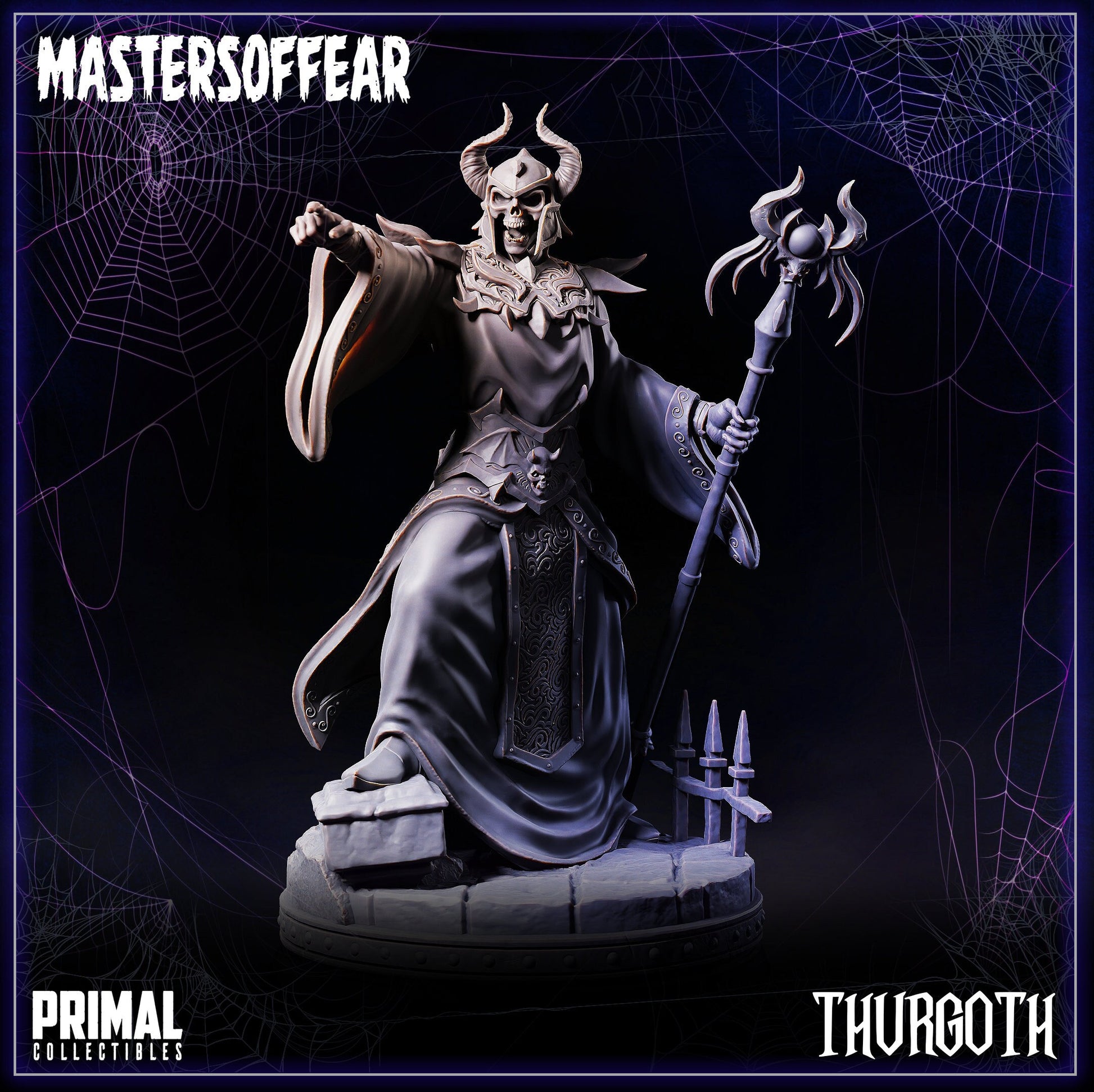 Thurgoth - Death Lord (32mm / 75mm) - Sculpted by Primal Collectibles