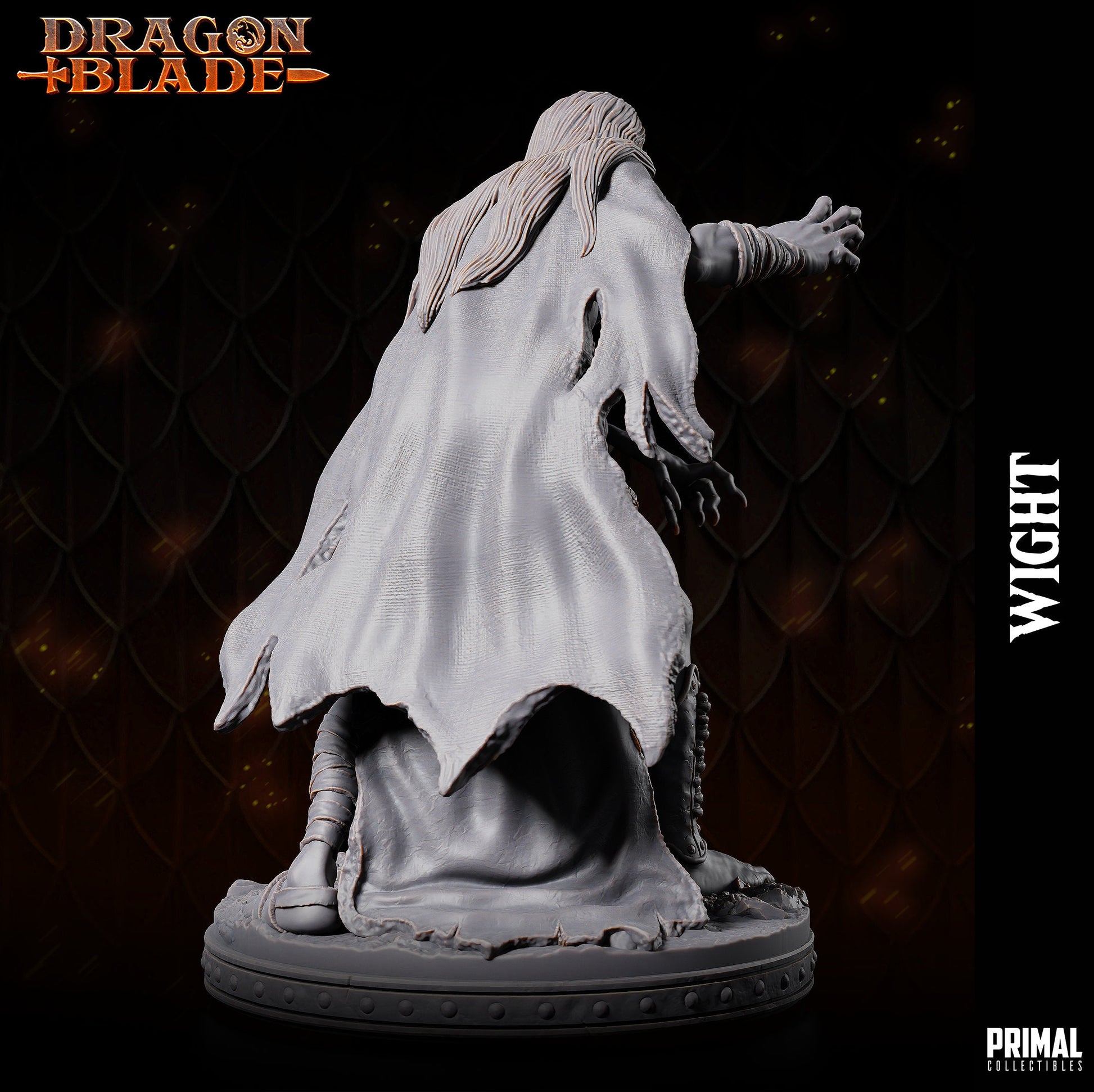 Wight 2 (32mm / 75mm) - Sculpted by Primal Collectibles