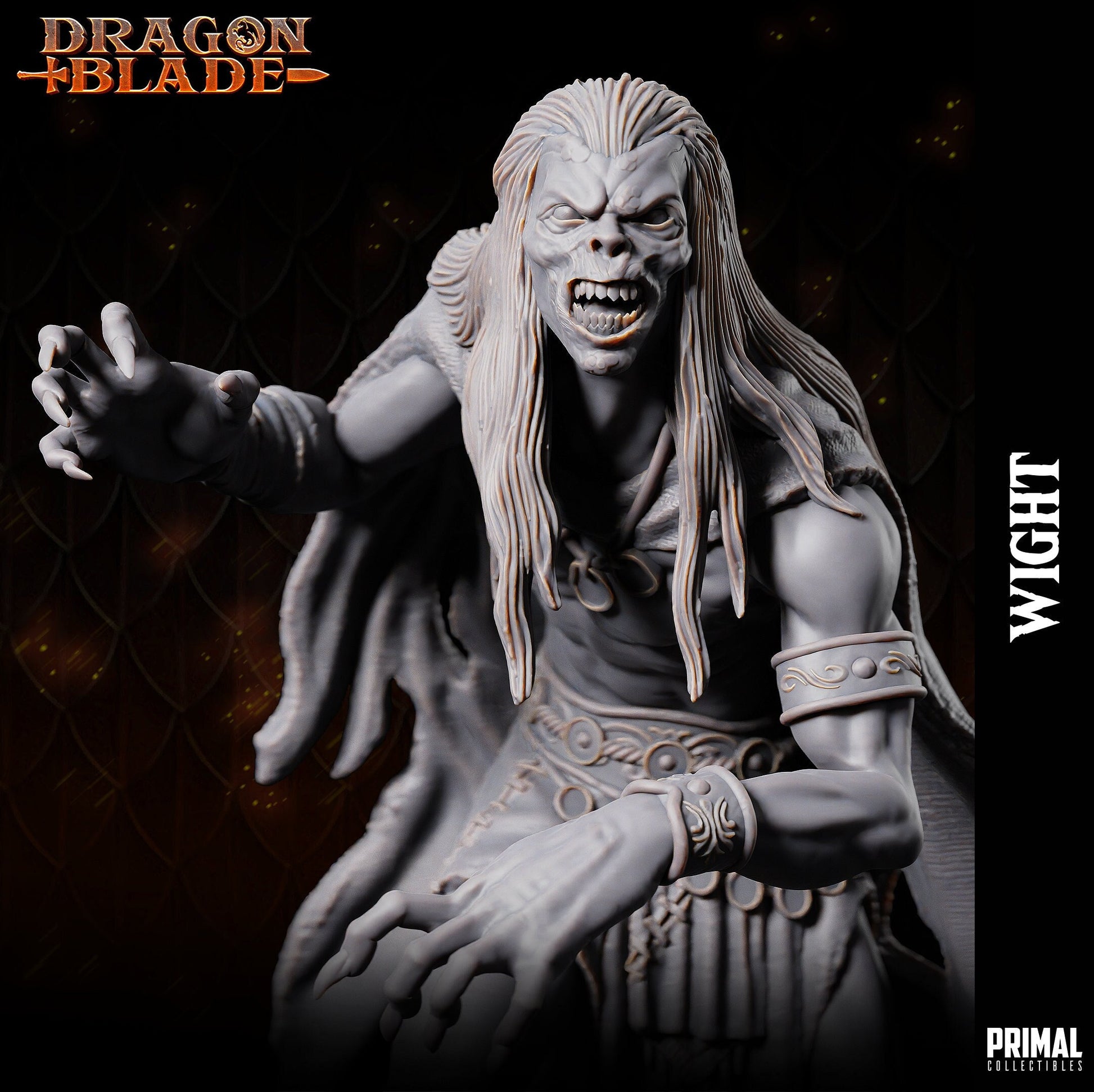 Wight 2 (32mm / 75mm) - Sculpted by Primal Collectibles