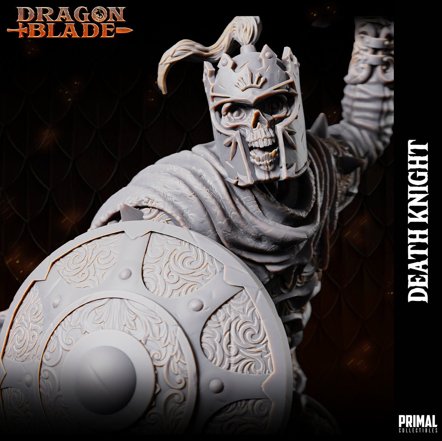 Death Knight 2 (32mm / 75mm) - Sculpted by Primal Collectibles