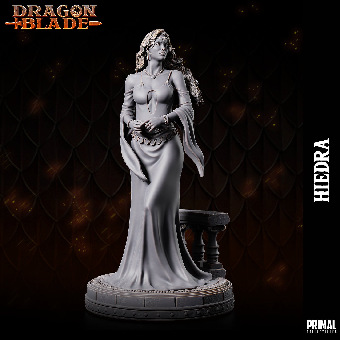 Hiedra - Mystic (32mm / 75mm / Bust) - Sculpted by Primal Collectibles