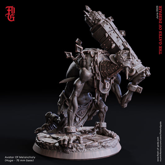 Avatar of Melancholy - The Gates of Despair (sculpted by Flesh of Gods miniatures)