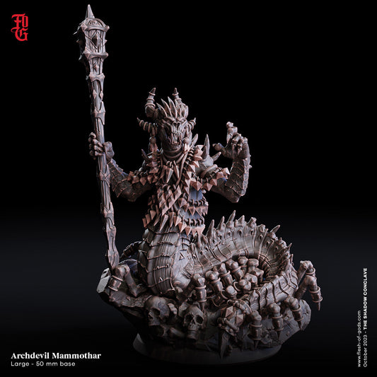 Archdevil Mammothar - The Shadow Conclave (sculpted by Flesh of Gods miniatures)