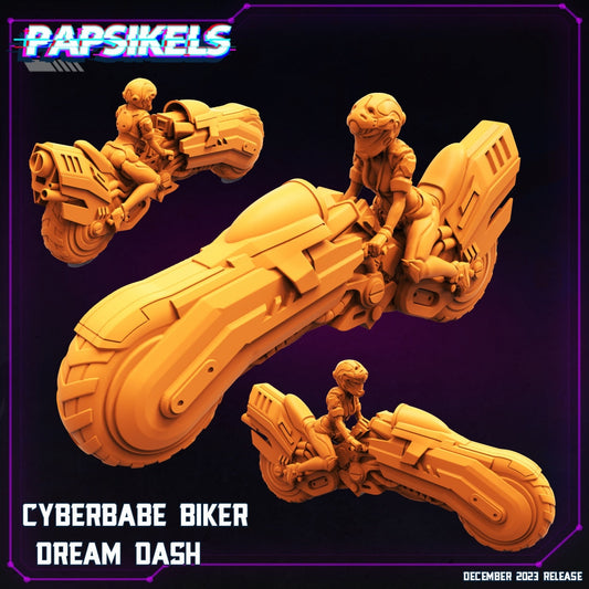 Cyberbabe Biker - Dream Dash(sculpted by Papsikels)