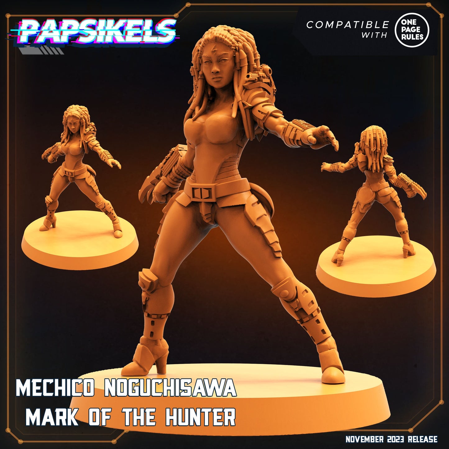 Mechico Noguchisawa - Mark of the Hunter (sculpted by Papsikels)