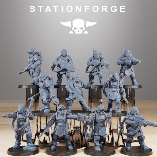 Royal Guard Commandos - set of 11 (sculpted by Stationforge)