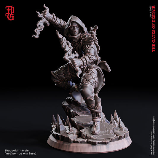 Shadowkin (Male) - The Gates of Despair (sculpted by Flesh of Gods miniatures)