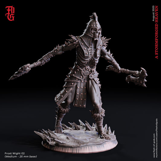 Frost Wight 02 - A Stormforged Heaven (sculpted by Flesh of Gods miniatures)