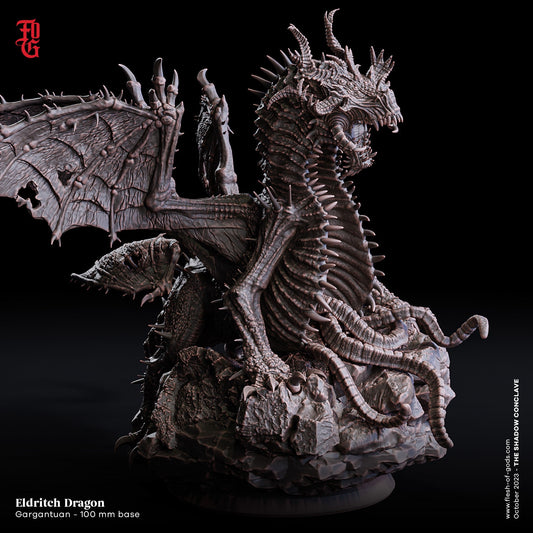 Eldritch Dragon - The Shadow Conclave (sculpted by Flesh of Gods miniatures)